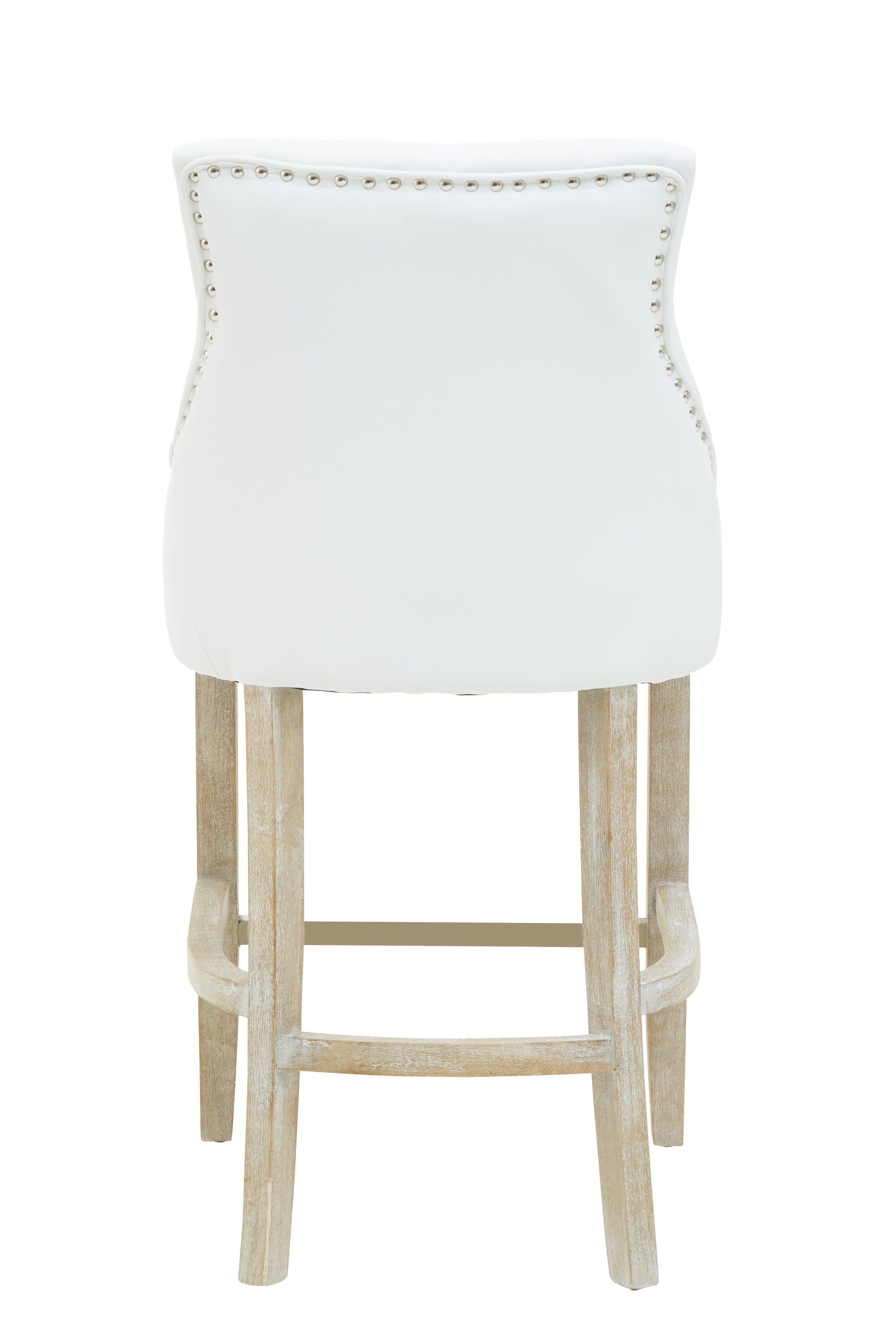 Candace Townhouse Ivory Bar Stool